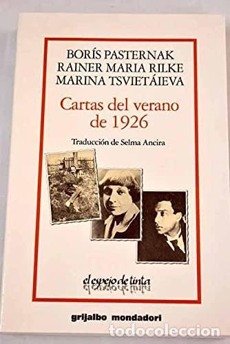 Livros em segunda m&atilde;o: CARTAS DEL VERANO DE 1926 [TAPA DURA] PASTERNAK, BORIS -
