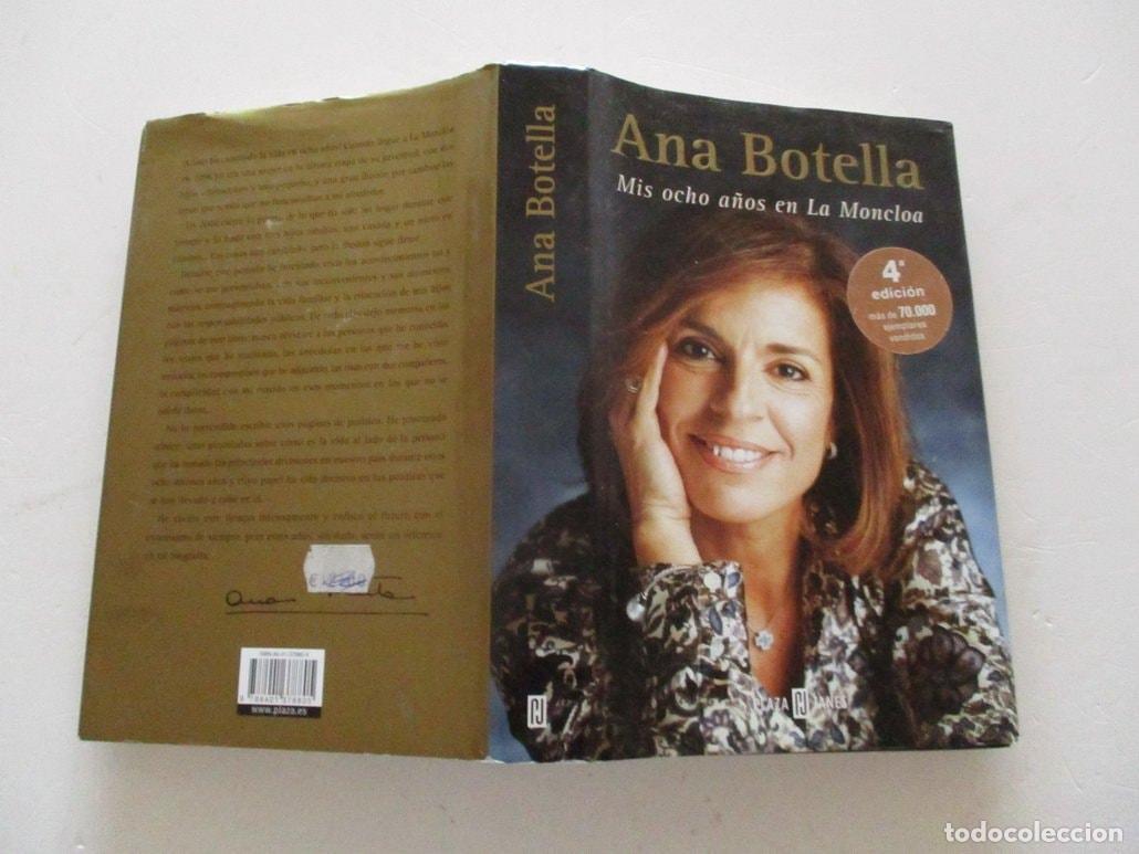 B&uuml;cher: MIS OCHO A?OS EN LA MONCLOA-PLAZA (OBRAS DIVERSAS) [TAPA DURA] BOTELLA, ANA -