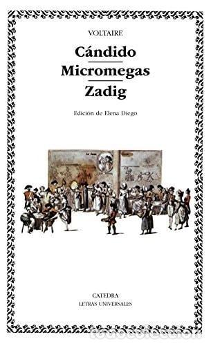 books: C&Aacute;NDIDO, MICROMEGAS, ZADIG - Voltaire