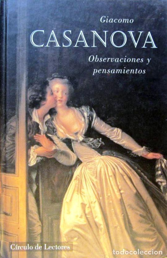 B&uuml;cher: OBSERVACIONES Y PENSAMIENTOS [TAPA DURA] CASANOVA, GIACOMO -