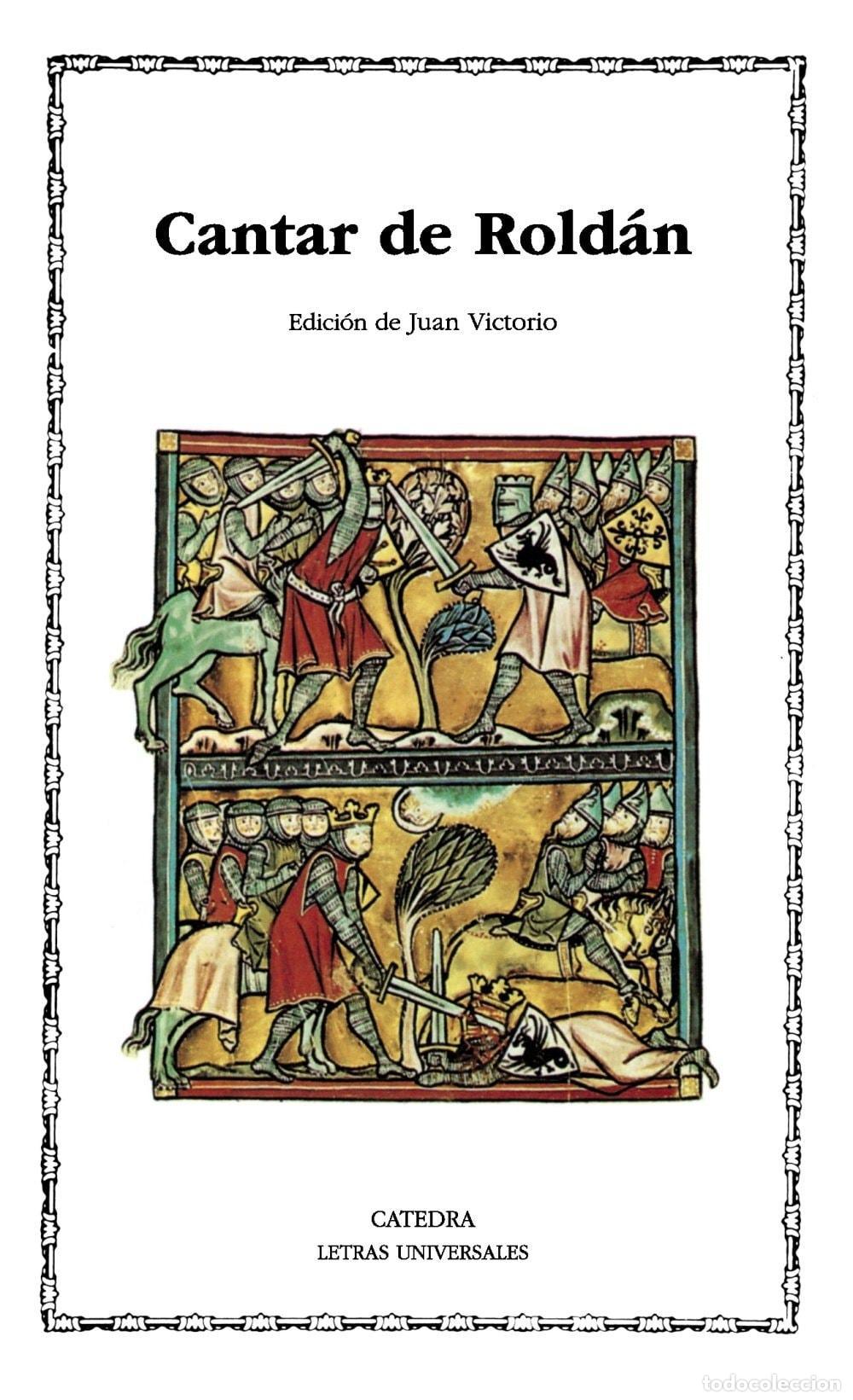 books: CANTAR DE ROLD&Aacute;N - An&oacute;nimo