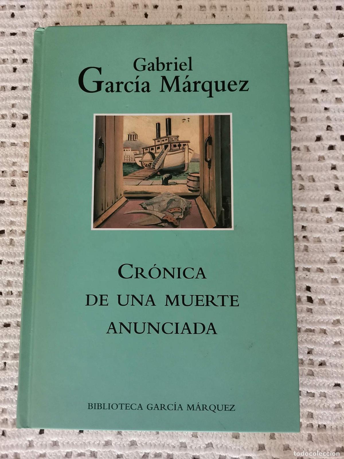 B&uuml;cher: CR&Oacute;NICA DE UNA MUERTE ANUNCIADA GABRIEL GARC&Iacute;A M&Aacute;RQUEZ -
