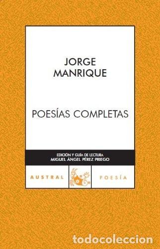 B&uuml;cher: POES&Iacute;AS COMPLETAS - Manrique, Jorge