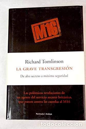 books: LA GRAVE TRANSGRESI&Oacute;N - Richard Tomlinson