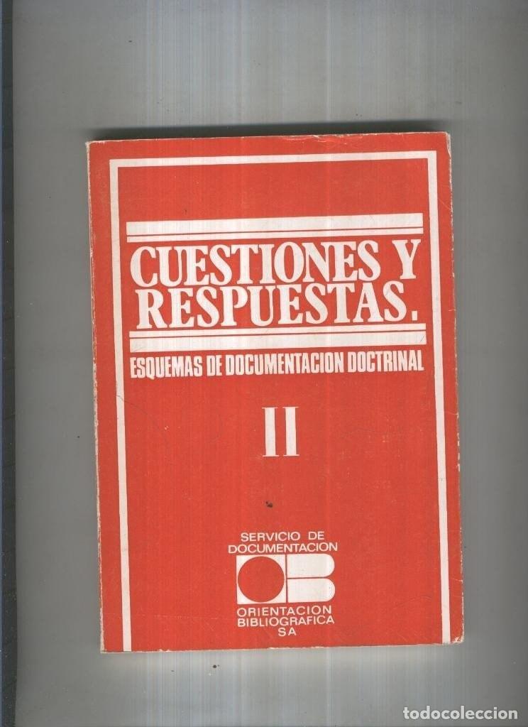 B&uuml;cher: CUESTIONES Y RESPUESTAS VOL. II [LIBRO DE TEXTO] UNKKNOWN -
