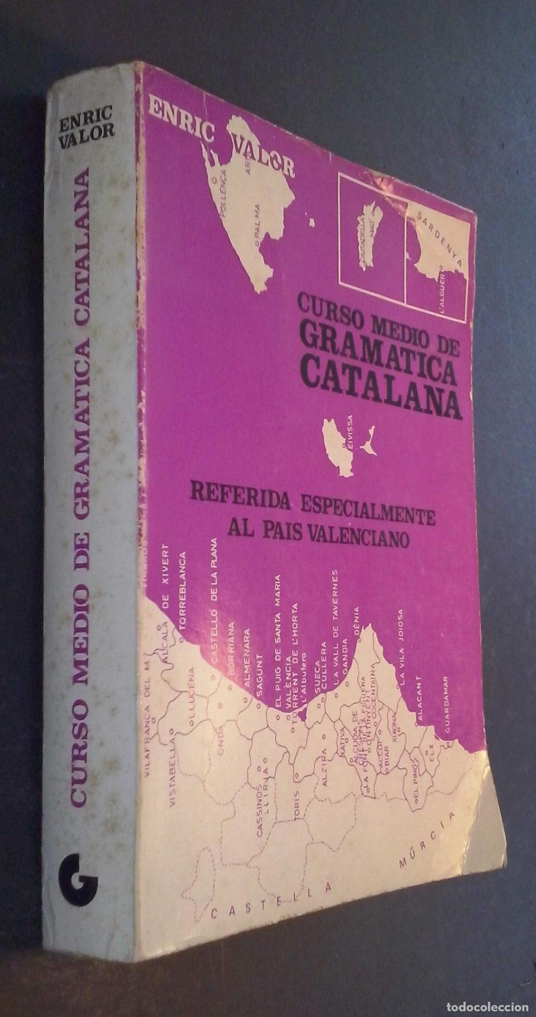 B&uuml;cher: CURSO MEDIO DE GRAMATICA CATALANA [TAPA BLANDA] ENRIC VALOR -