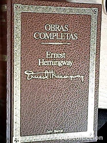 Libri di seconda mano: HEMINGWAY: OBRAS COMPLETAS. (TOMO 1) [TAPA DURA] HEMINGWAY, ERNEST -