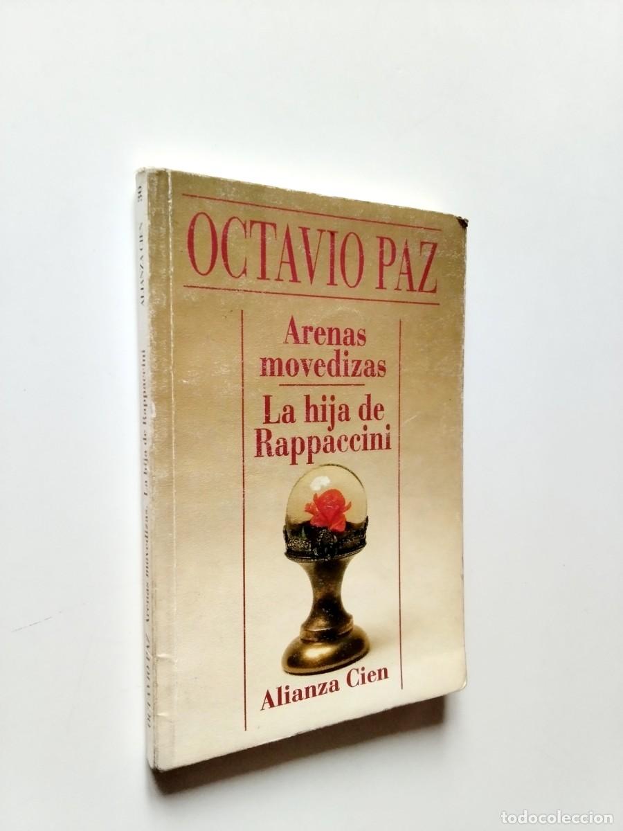 Livros em segunda m&atilde;o: Octavio Paz - Arenas movedizas. La hija de Rappaccini