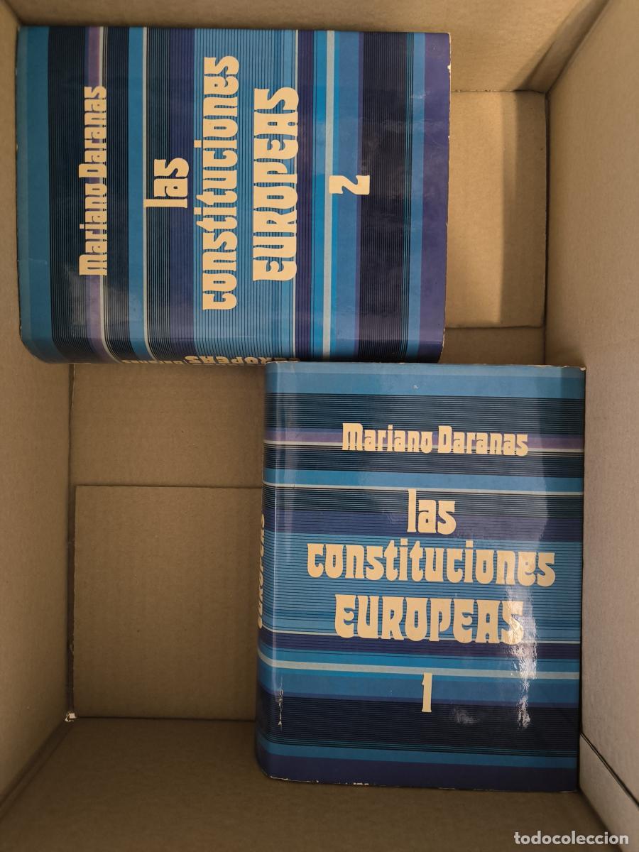 Libros: Las Constituciones Europeas (Tomo I y Tomo II) - Mariano Daranas Pel&aacute;ez