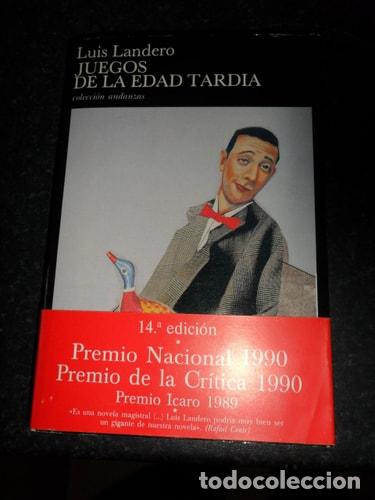 Libros: Juegos de la edad tard&iacute;a (Spanish Edition) - Luis Landero