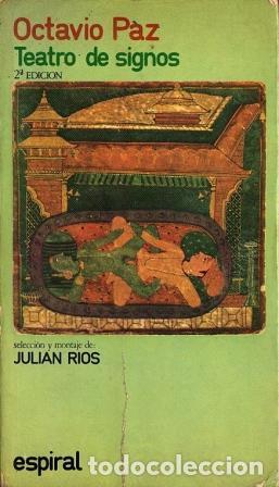 B&uuml;cher: Teatro de signos y transparencias - Paz, Octavio