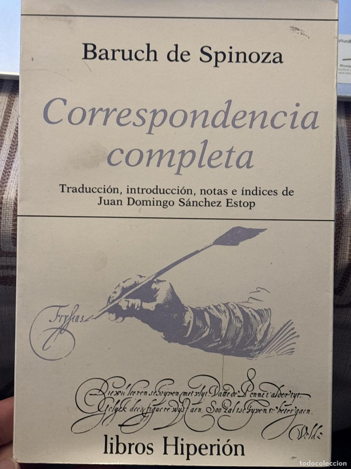 B&uuml;cher: Correspondencia completa - Spinoza, Benedictus de