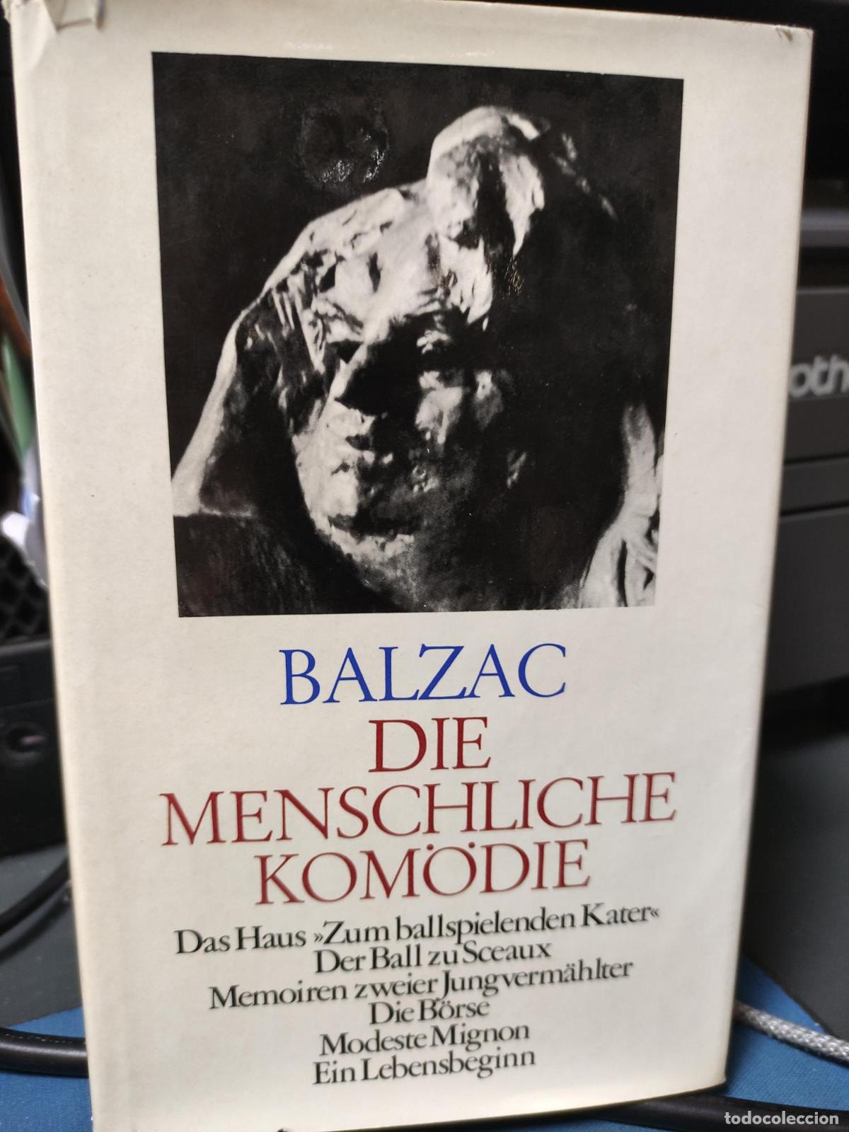 Libros: DIE MENSCHLICHE KOMODIE HONORE BALZAC - HONORE DE BALZAC