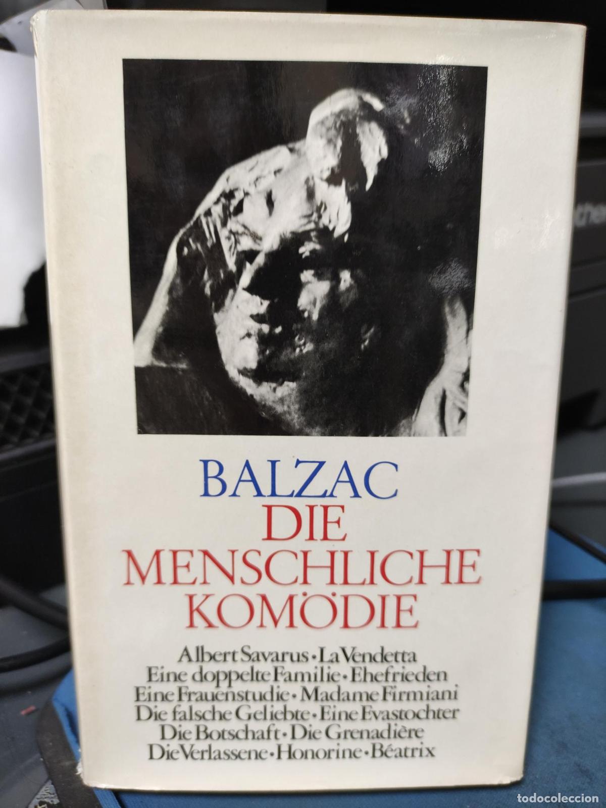 B&uuml;cher: DIE MENSCHLICHE KOMODIE DE BALZAC - HONORE DE BALZAC