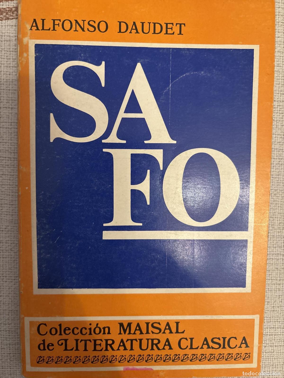 books: Safo - Alphonse Daudet