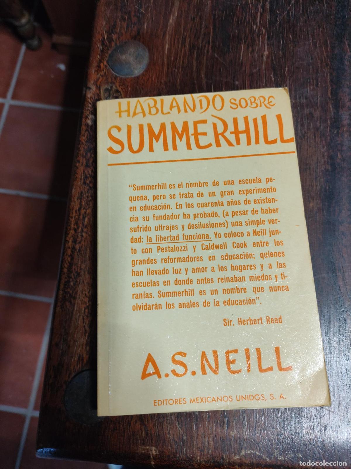 Libri di seconda mano: hablando sobre summerhill - A.S. NEILL
