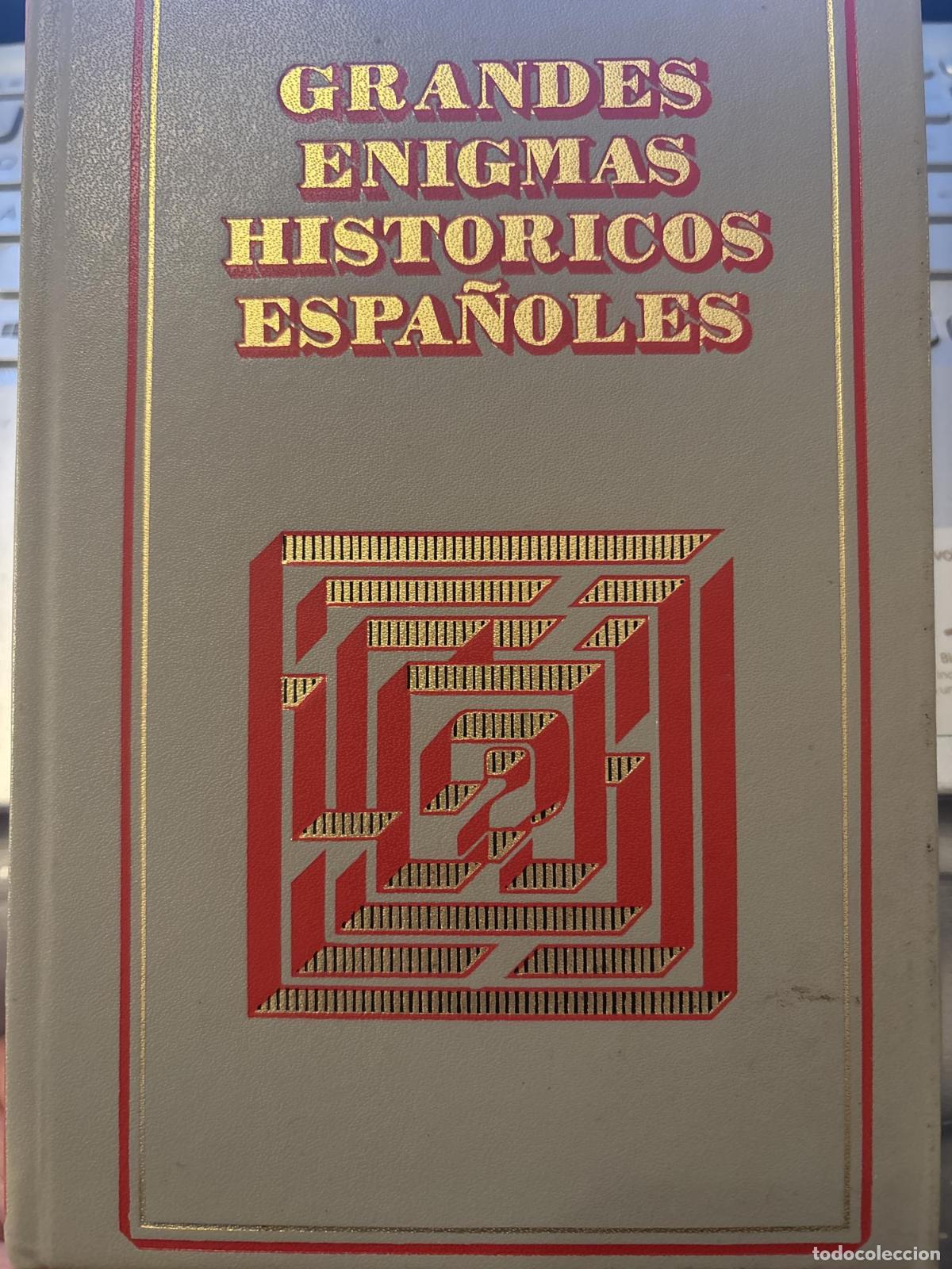 Libri di seconda mano: Grandes enigmas hist&oacute;ricos espa&ntilde;oles - Varios Autores