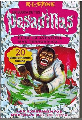 Libros: Los Experimentos Mortales del Dr. Eeek - R. L. Stine