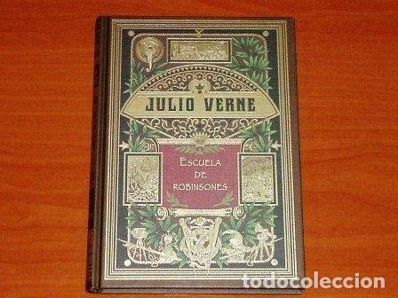 B&uuml;cher: Escuela de Robinsones El maestro Zacar&iacute;as ; ; y Un drama en los aires - Jules Verne