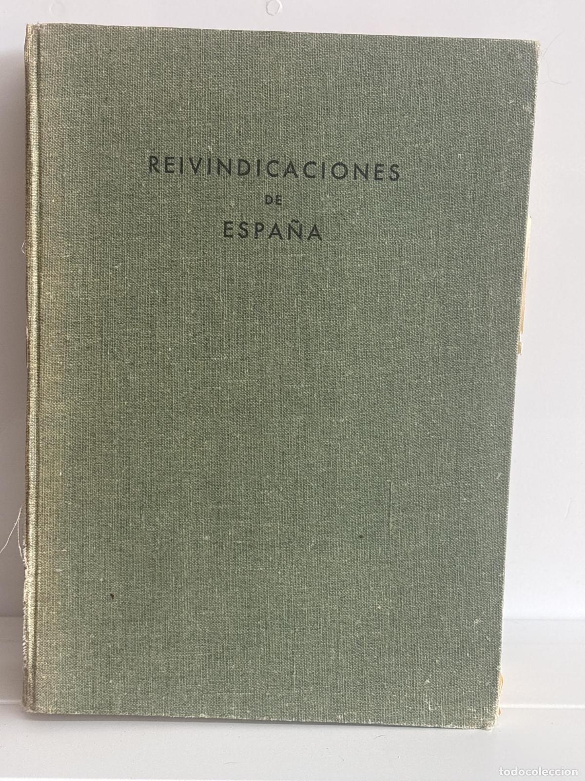 Libri di seconda mano: REIVINDICACIONES DE ESPA&Ntilde;A ALFONSO GARCIA VALDECASAS - ALFONSO GARCIA VALDECASAS