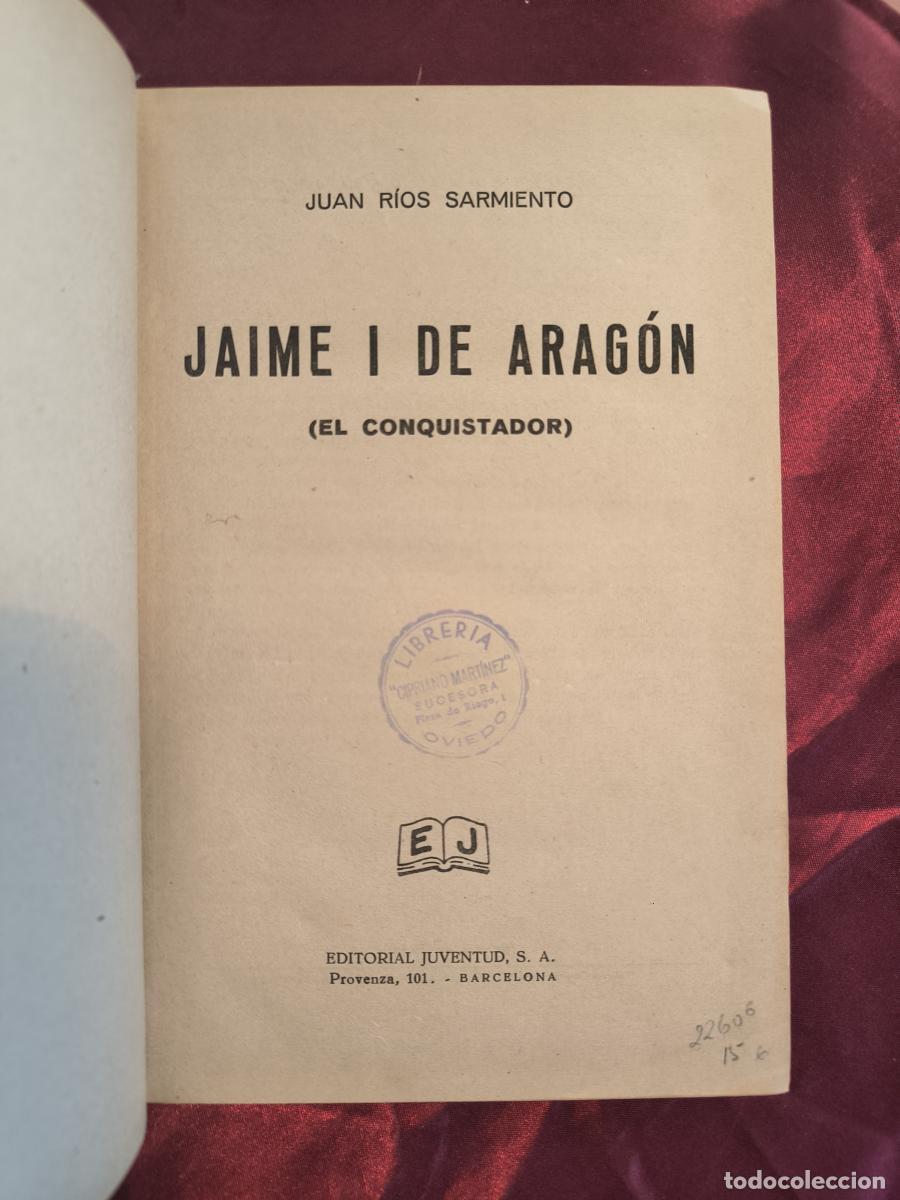 Livros em segunda m&atilde;o: Jaime I de Arag&oacute;n (El Conquistador) - Juan R&iacute;os Sarmiento