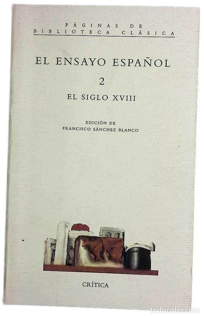 B&uuml;cher: El ensayo espanol 2. - Jos&eacute;-Carlos Mainer