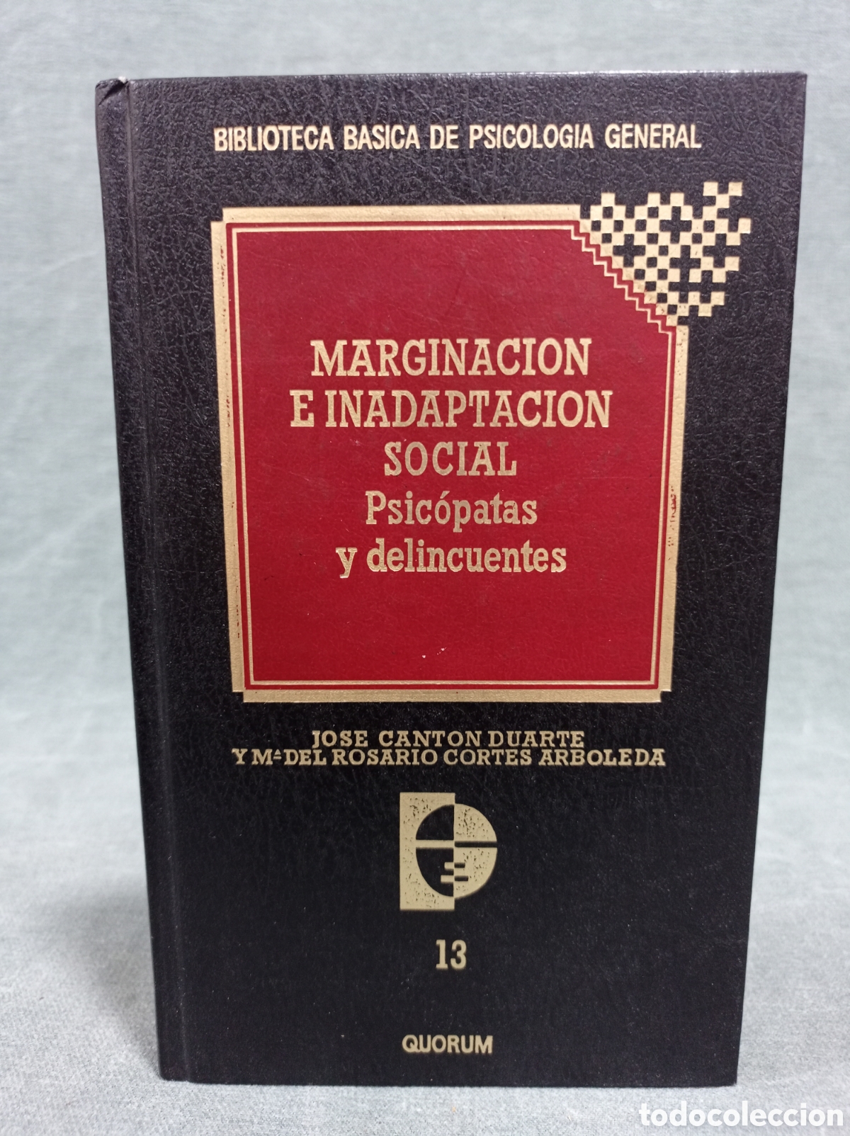 Libri di seconda mano: MARGINACI&Oacute;N E INADAPTACI&Oacute;N SOCIAL - PSIC&Oacute;PATAS Y DELINCUENTES - J. CANT&Oacute;N DUARTE / M&ordf; R. CORTES
