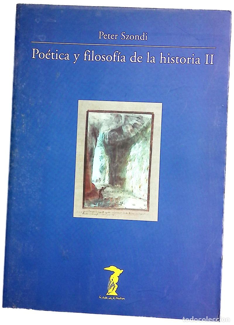 Libros: Po&eacute;tica y filosof&iacute;a de la historia II
