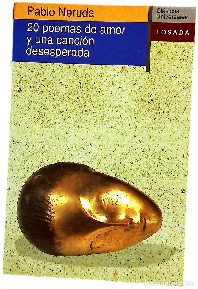 Libros: 20 poemas de amor y una canci&oacute;n desesperada