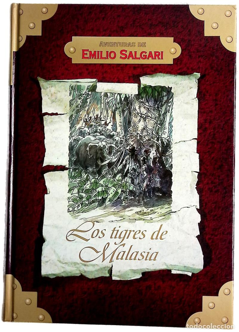 Libri di seconda mano: Los tigres de Malasia - Salgari, Emilio; Ib&aacute;&ntilde;ez Clemente, Enrique