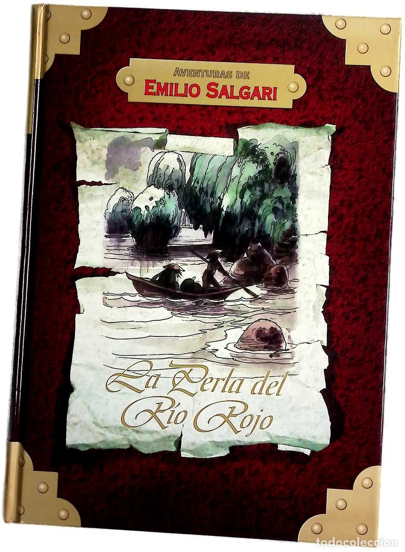 Libri di seconda mano: La perla del r&iacute;o Rojo - Salgari, Emilio; Ib&aacute;&ntilde;ez Clemente, Enrique