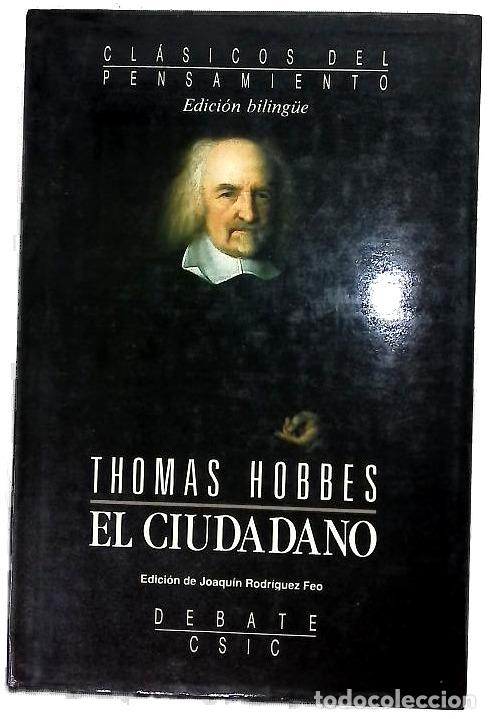 B&uuml;cher: El ciudadano - Hobbes, Thomas; Rodr&iacute;guez Feo, Joaqu&iacute;n