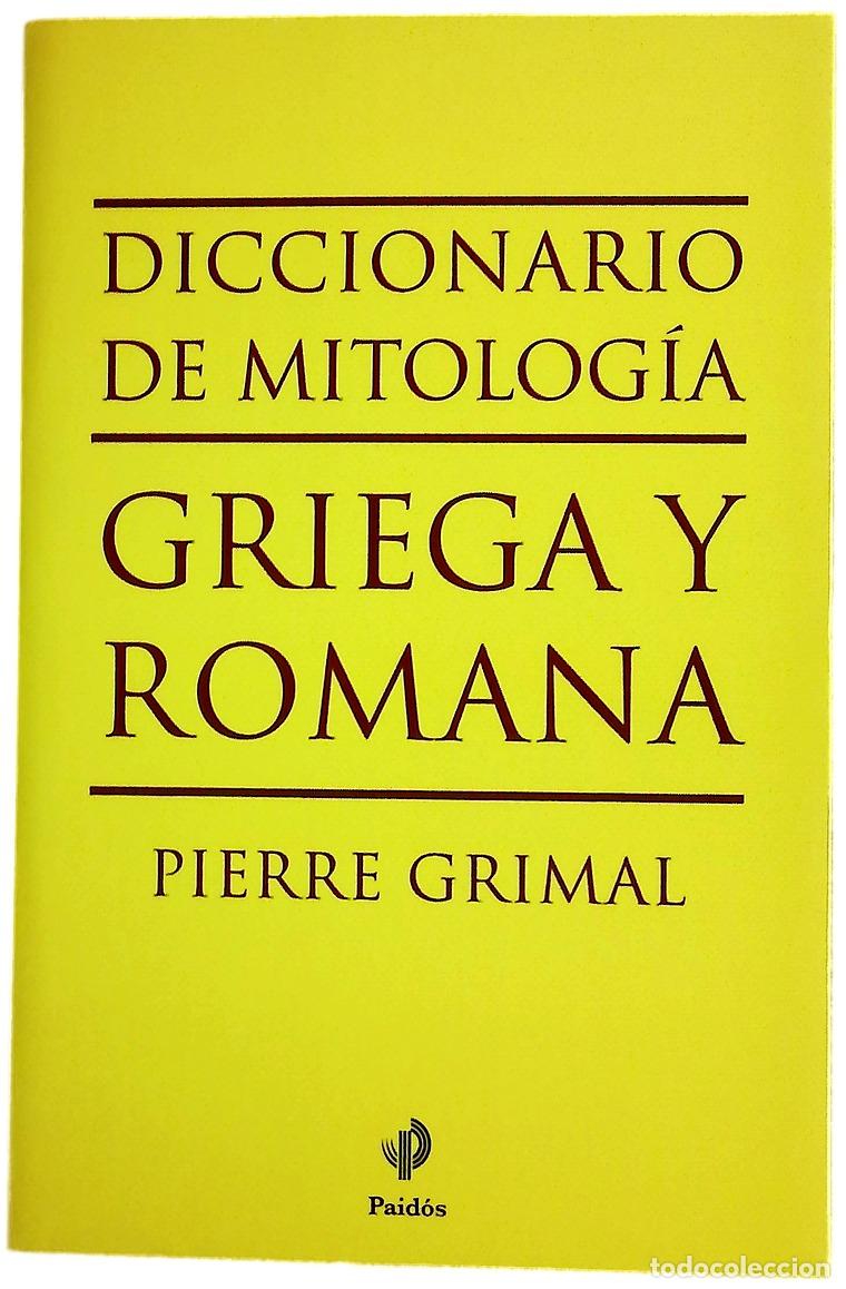 Libros: Diccionario de mitolog&iacute;a griega y romana