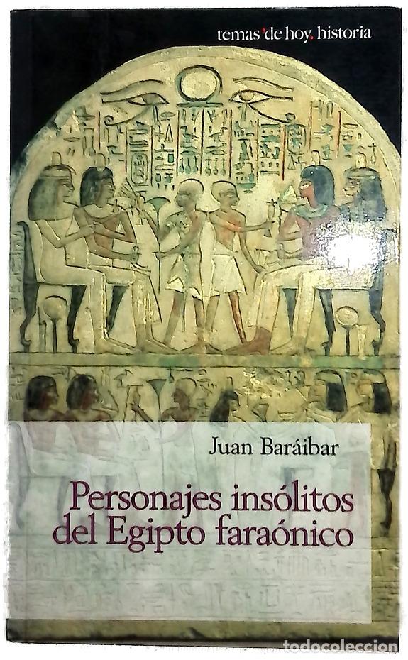 Libros: Personajes ins&oacute;litos del Egipto fara&oacute;nico