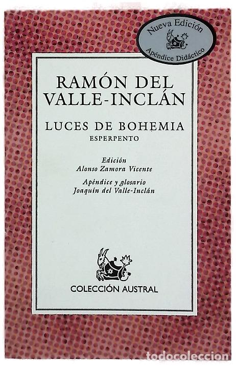 books: Luces de bohemia esperpento