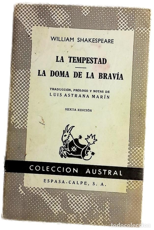 books: La tempestad La doma de la brav&iacute;a
