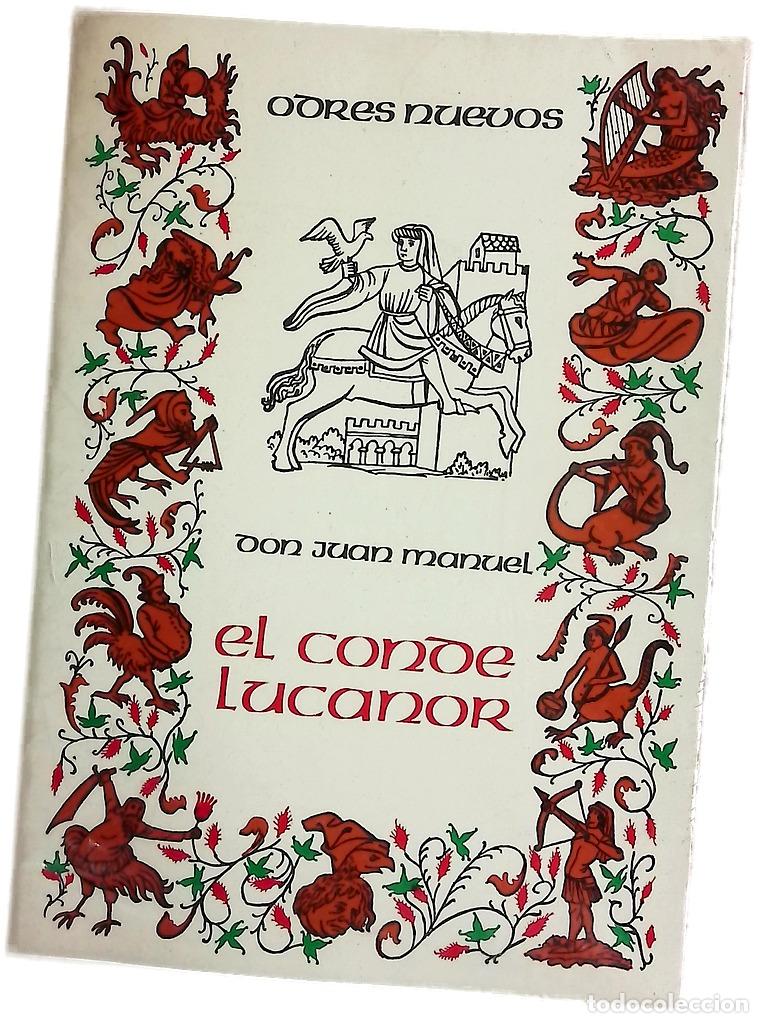 books: El conde Lucanor - Juan Manuel; Moreno B&aacute;ez, Enrique