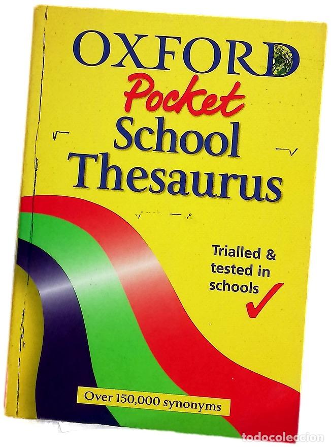 Libros: Oxford Pocket School Thesaurus