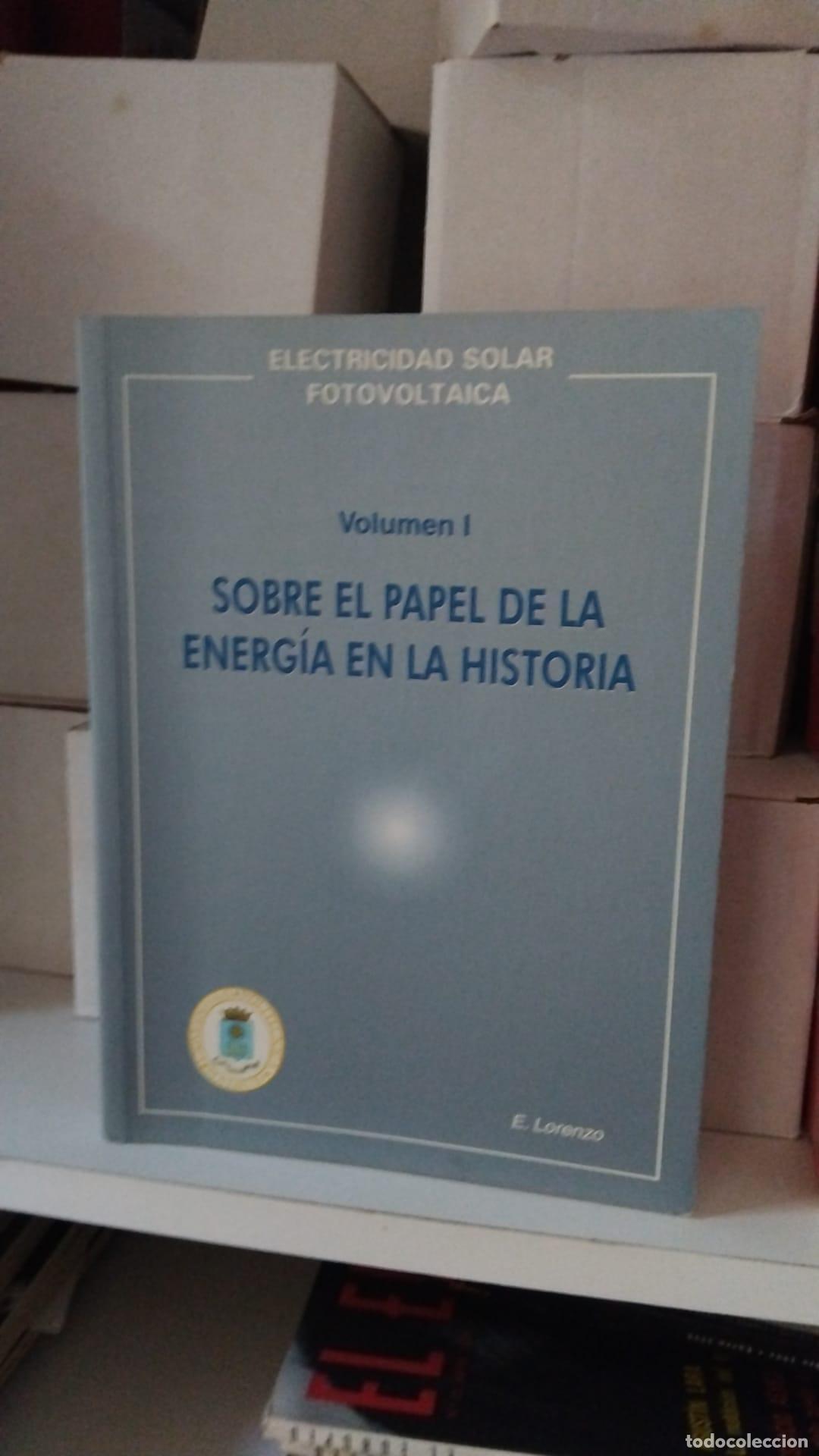 Libros: Sobre el papel de la energ&iacute;a en la historia - LORENZO