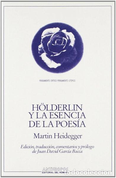 Libri di seconda mano: H&ouml;lderlin y la esencia de la poes&iacute;a- 9788476581636