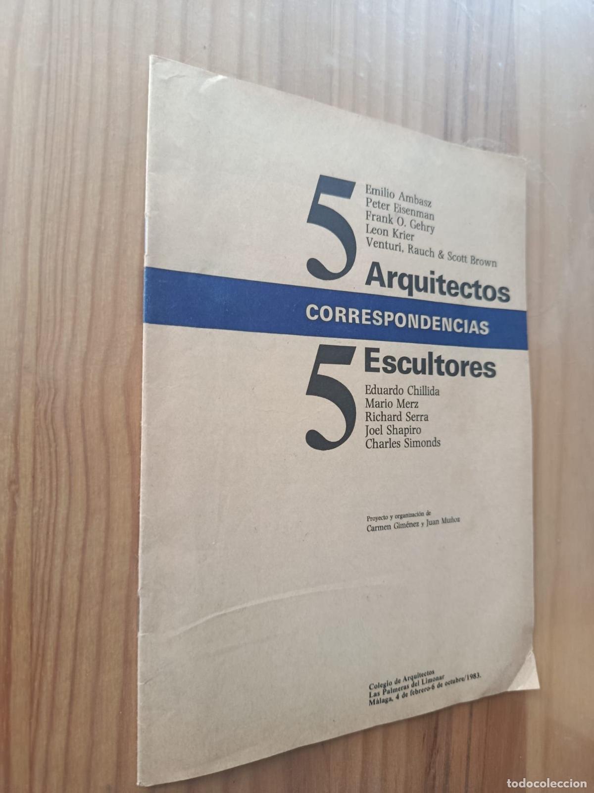 Livros em segunda m&atilde;o: Correspondencias: 5 arquitectos 5 escultores - Carmen Gim&eacute;nez, Juan Mu&ntilde;oz