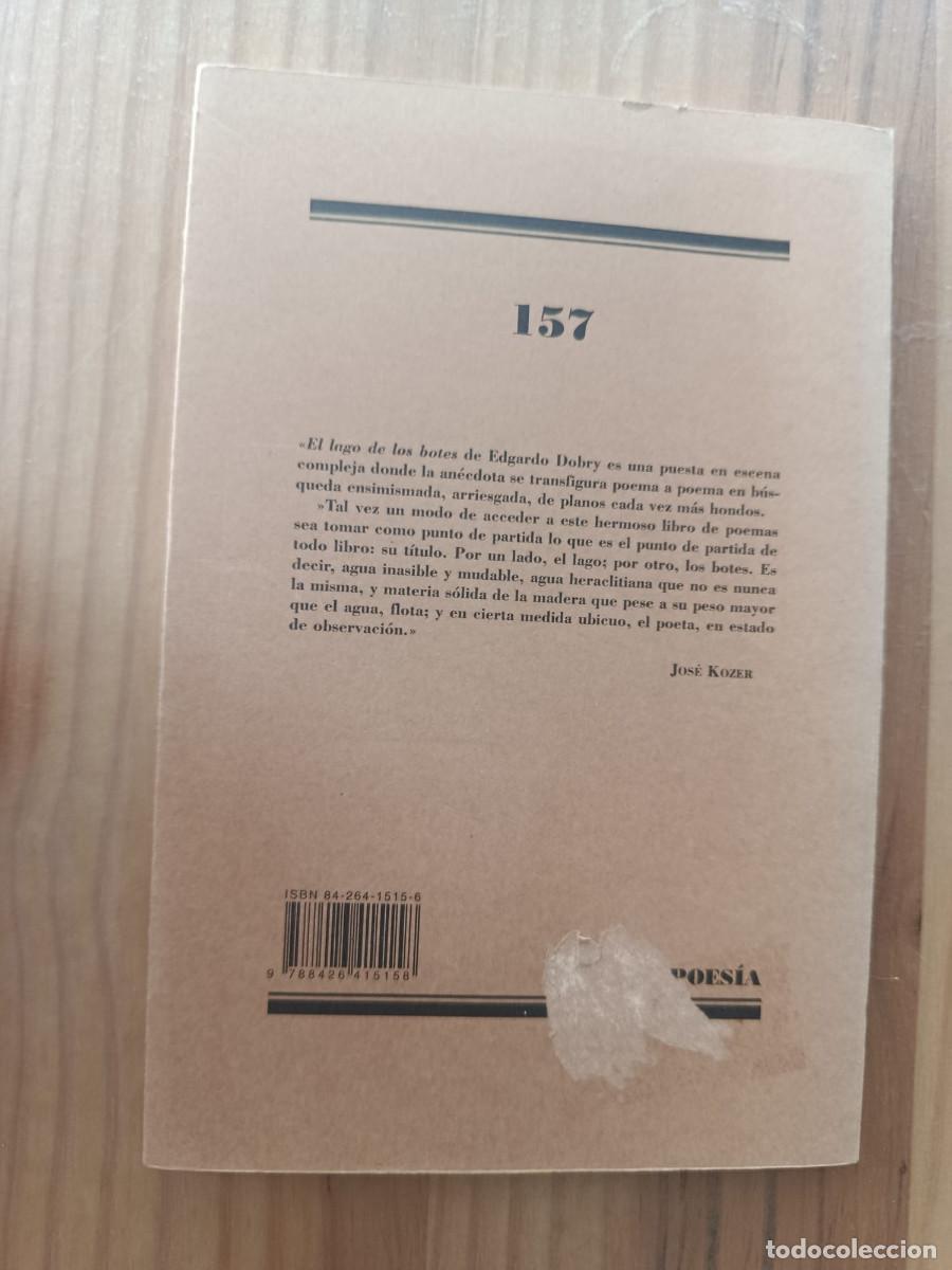 Libros: EL LAGO DE LOS BOTES - EDGARDO DOBRY - Foto 2