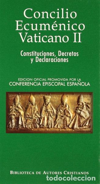 Libros: Concilio Ecum&eacute;nico Vaticano II- 9788479140816