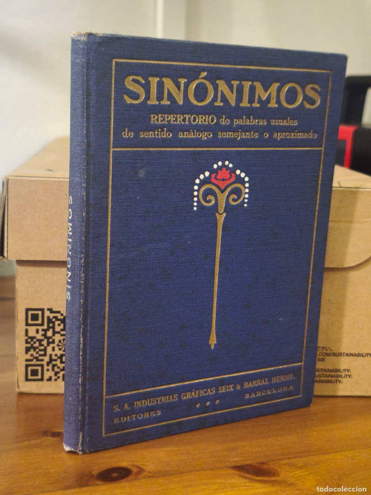 B&uuml;cher: SIN&Oacute;NIMOS - Repertorio de palabras usuales de sentido an&aacute;logo, semejante o aproximado (IB10408AY)