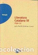 Libros: Literatura catalana III (siglo XX)- 9788436239201