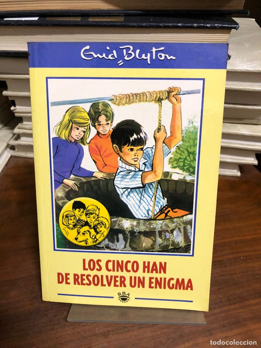 Libros: Los Cinco han de resolver un enigma Enid Blyton