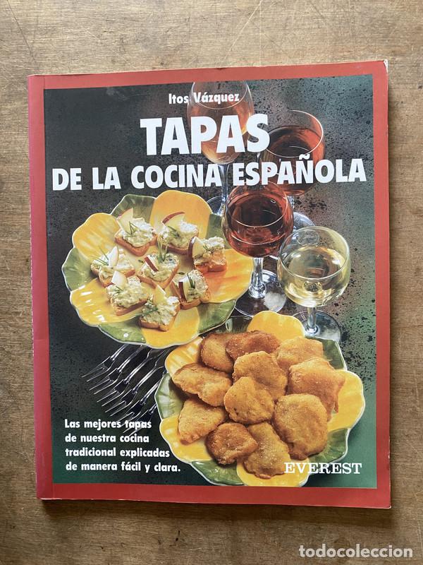 Libros: Tapas de la cocina espa&ntilde;ola - Vazquez Itos