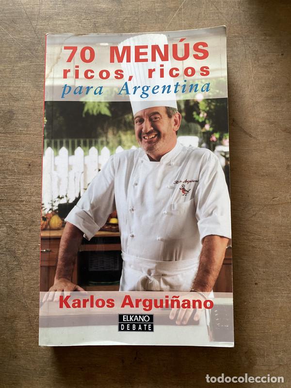 Libros: 70 Menus ricos ricos para Argentina - Argui&ntilde;ano Karlos