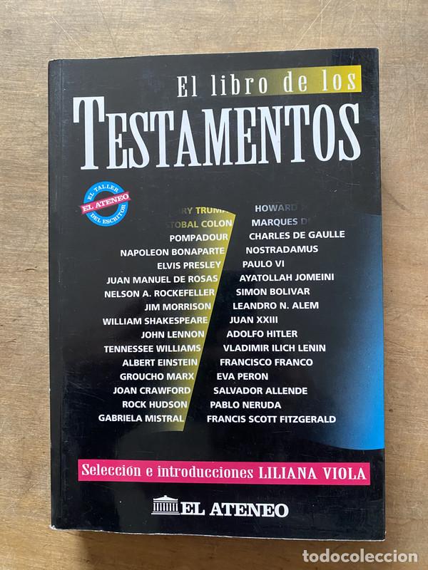 Libros: El libro de los Testamentos - Viola Liliana