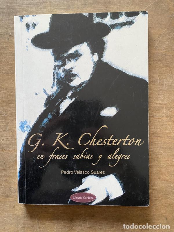 Libros: G. K. Chesterton en frases sabias y alegres - Velasco Suarez Pedro